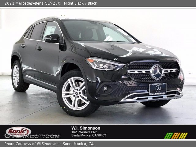 2021 Mercedes-Benz GLA 250 in Night Black