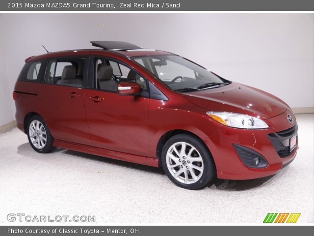 2015 Mazda MAZDA5 Grand Touring in Zeal Red Mica