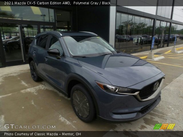 2021 Mazda CX-5 Carbon Edition AWD in Polymetal Gray