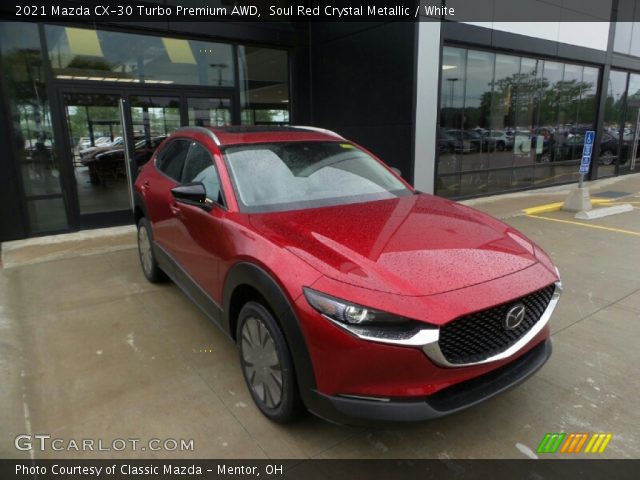 2021 Mazda CX-30 Turbo Premium AWD in Soul Red Crystal Metallic