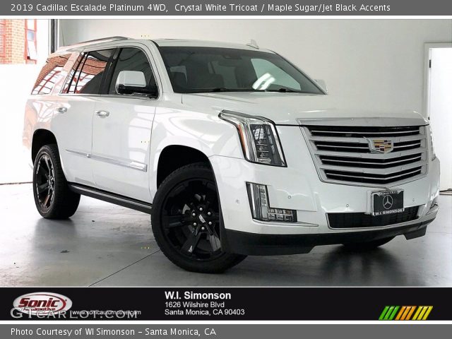2019 Cadillac Escalade Platinum 4WD in Crystal White Tricoat