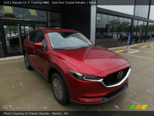 2021 Mazda CX-5 Touring AWD in Soul Red Crystal Metallic