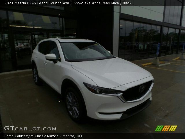 2021 Mazda CX-5 Grand Touring AWD in Snowflake White Pearl Mica