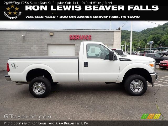 2016 Ford F250 Super Duty XL Regular Cab 4x4 in Oxford White