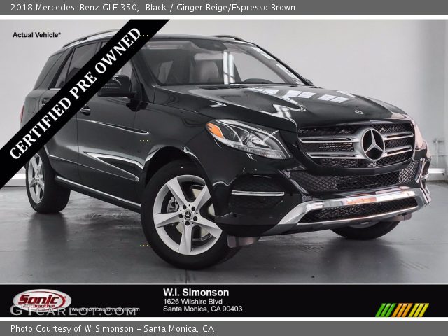 2018 Mercedes-Benz GLE 350 in Black