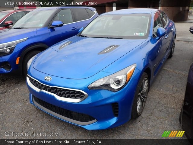 2019 Kia Stinger 2.0L AWD in Micro Blue Pearl