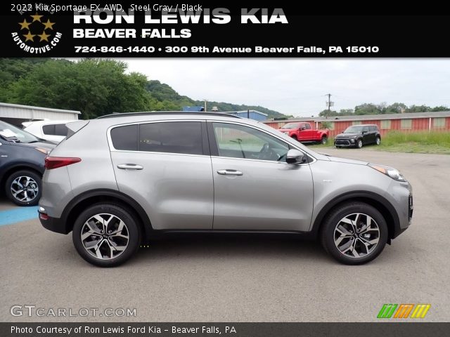 2022 Kia Sportage EX AWD in Steel Gray