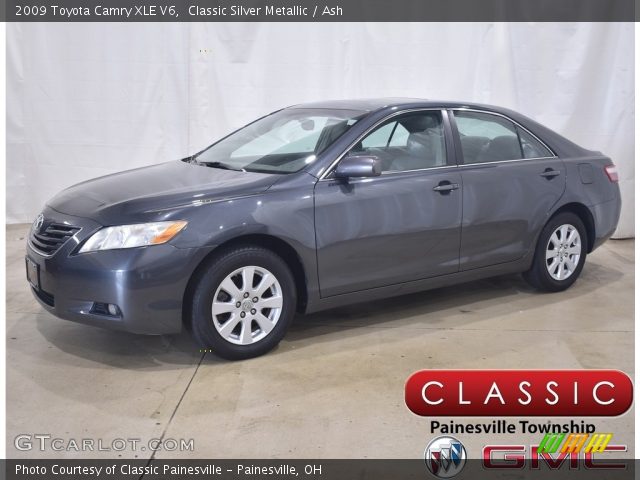 2009 Toyota Camry XLE V6 in Classic Silver Metallic