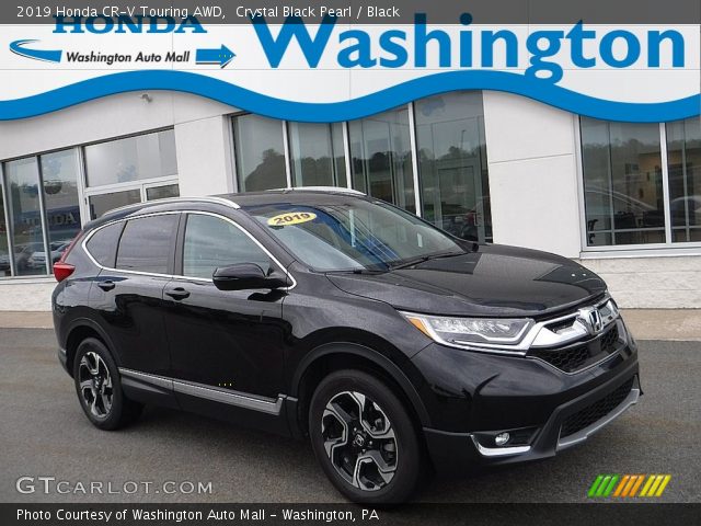 2019 Honda CR-V Touring AWD in Crystal Black Pearl