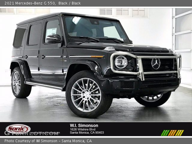 2021 Mercedes-Benz G 550 in Black