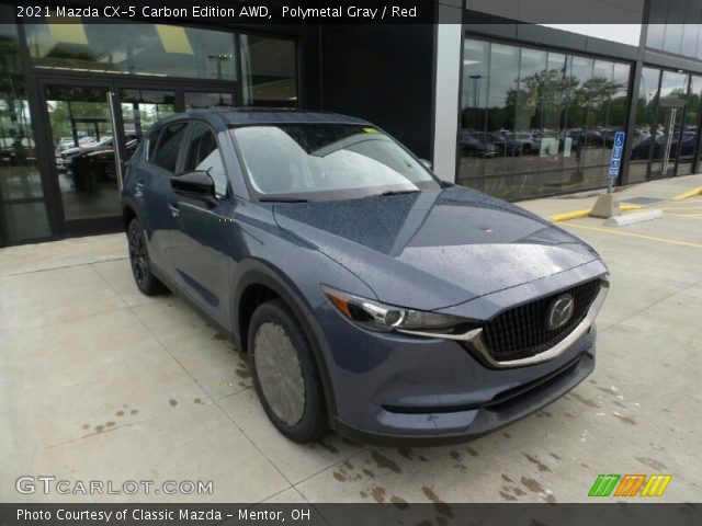 2021 Mazda CX-5 Carbon Edition AWD in Polymetal Gray