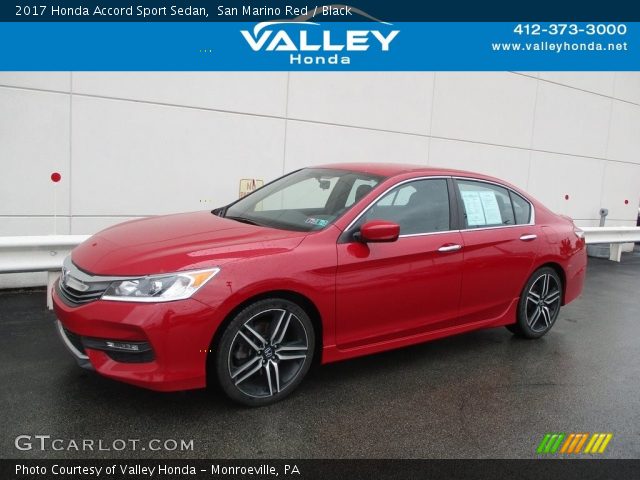 2017 Honda Accord Sport Sedan in San Marino Red