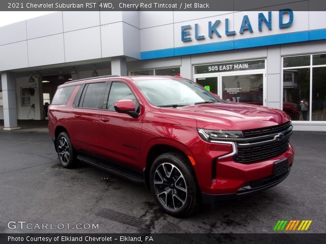 2021 Chevrolet Suburban RST 4WD in Cherry Red Tintcoat