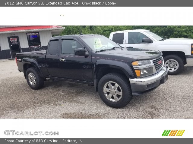 2012 GMC Canyon SLE Extended Cab 4x4 in Onyx Black