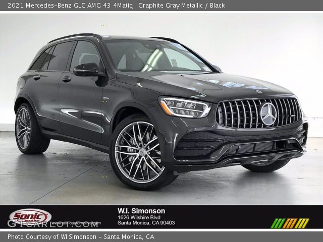 2021 Mercedes-Benz GLC AMG 43 4Matic in Graphite Gray Metallic