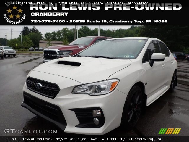 2020 Subaru WRX Premium in Crystal White Pearl