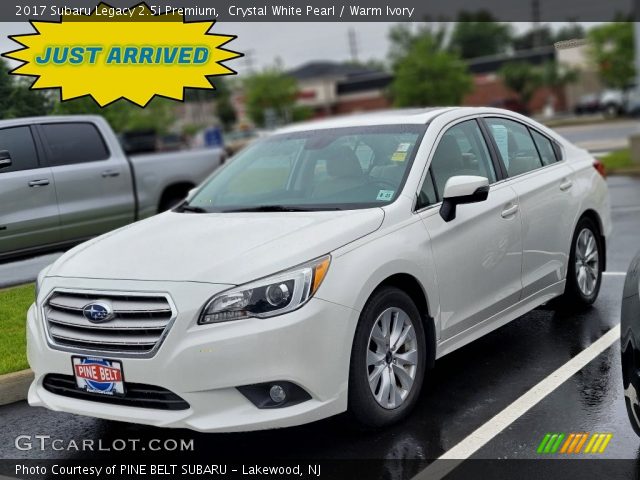 2017 Subaru Legacy 2.5i Premium in Crystal White Pearl