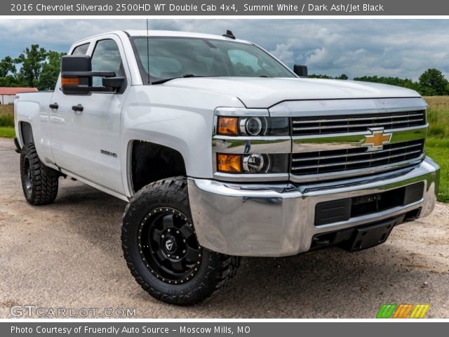 2016 Chevrolet Silverado 2500HD WT Double Cab 4x4 in Summit White