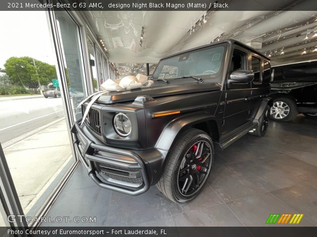 2021 Mercedes-Benz G 63 AMG in designo Night Black Magno (Matte)