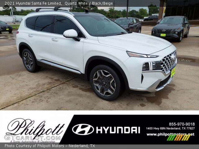 2021 Hyundai Santa Fe Limited in Quartz White