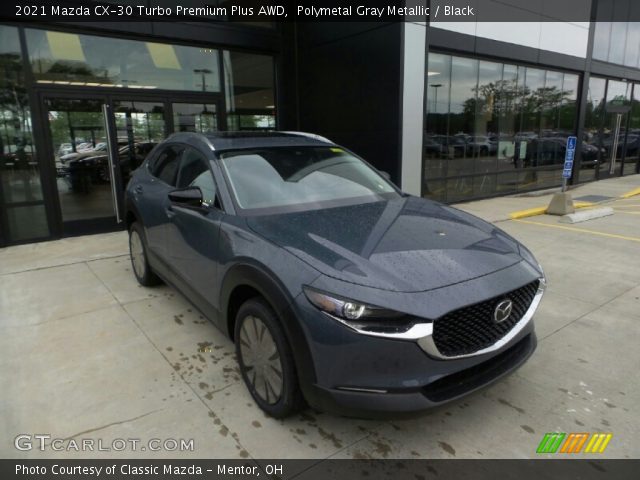 2021 Mazda CX-30 Turbo Premium Plus AWD in Polymetal Gray Metallic