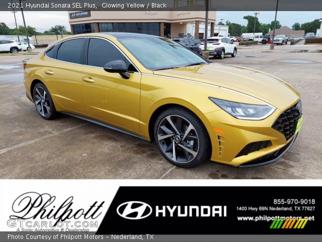 2021 Hyundai Sonata SEL Plus in Glowing Yellow