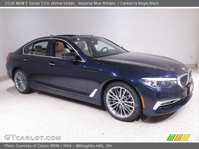 2018 BMW 5 Series 530i xDrive Sedan in Imperial Blue Metallic