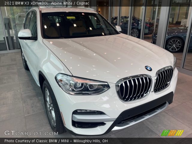 2021 BMW X3 xDrive30i in Alpine White