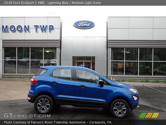 2018 Ford EcoSport S 4WD in Lightning Blue