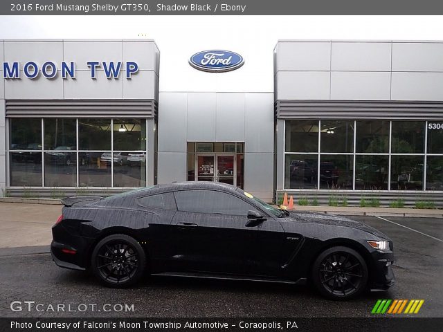 2016 Ford Mustang Shelby GT350 in Shadow Black