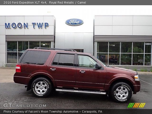 2010 Ford Expedition XLT 4x4 in Royal Red Metallic