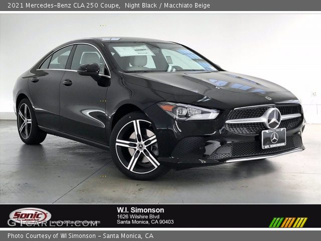 2021 Mercedes-Benz CLA 250 Coupe in Night Black
