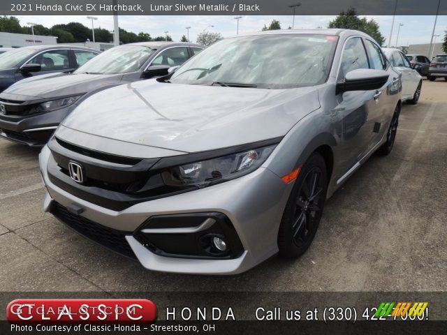 2021 Honda Civic EX Hatchback in Lunar Silver Metallic
