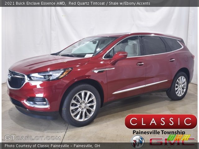 2021 Buick Enclave Essence AWD in Red Quartz Tintcoat