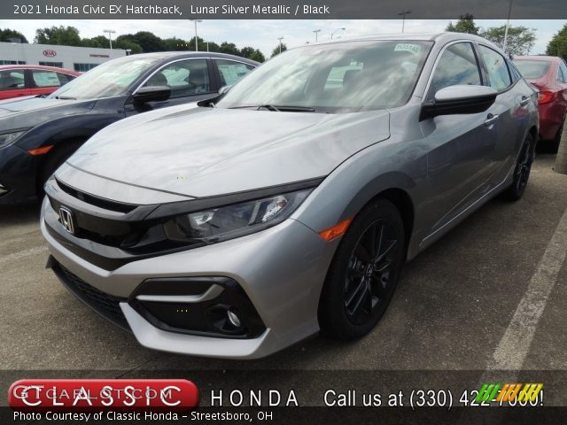 2021 Honda Civic EX Hatchback in Lunar Silver Metallic