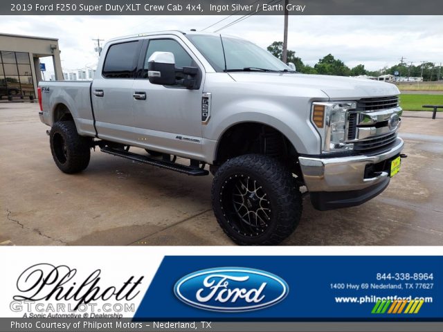 2019 Ford F250 Super Duty XLT Crew Cab 4x4 in Ingot Silver