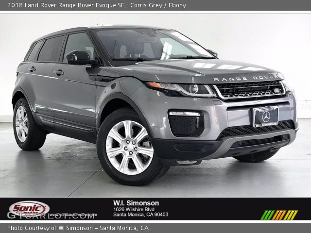 2018 Land Rover Range Rover Evoque SE in Corris Grey