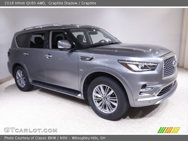 2018 Infiniti QX80 AWD in Graphite Shadow
