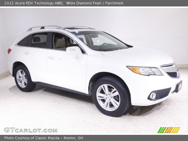 2013 Acura RDX Technology AWD in White Diamond Pearl