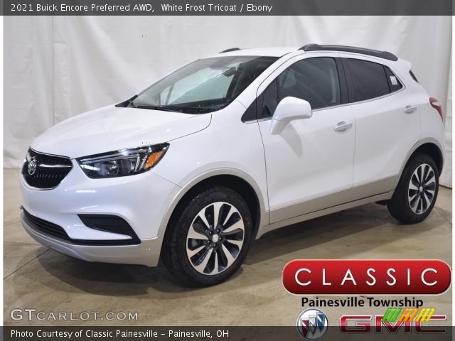 2021 Buick Encore Preferred AWD in White Frost Tricoat