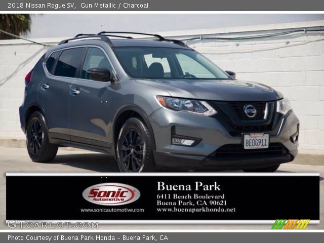 2018 Nissan Rogue SV in Gun Metallic