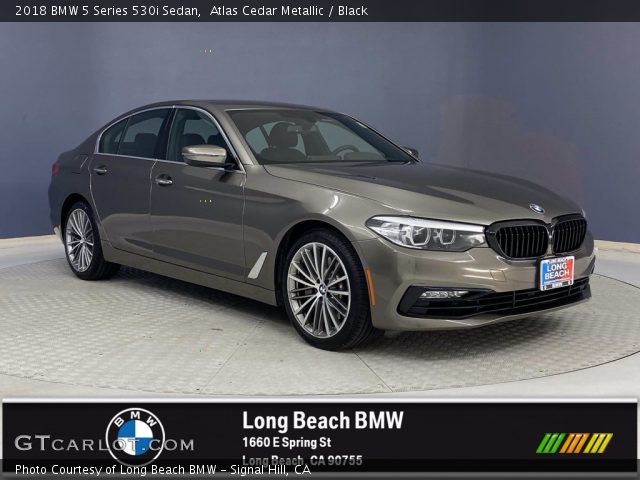 2018 BMW 5 Series 530i Sedan in Atlas Cedar Metallic