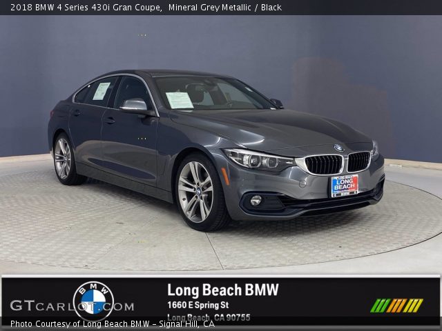 2018 BMW 4 Series 430i Gran Coupe in Mineral Grey Metallic