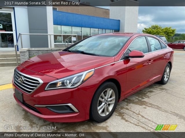 2017 Hyundai Sonata SE in Scarlet Red