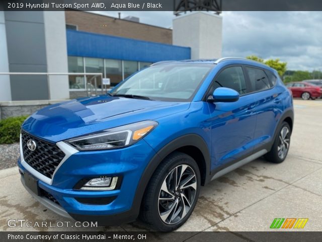 2019 Hyundai Tucson Sport AWD in Aqua Blue