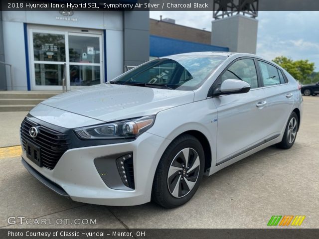 2018 Hyundai Ioniq Hybrid SEL in Symphony Air Silver