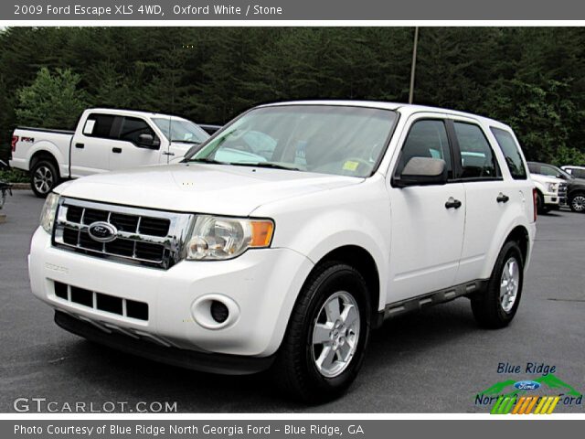 2009 Ford Escape XLS 4WD in Oxford White