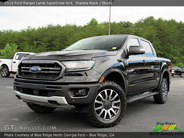 2019 Ford Ranger Lariat SuperCrew 4x4 in Shadow Black