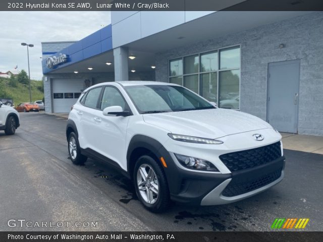 2022 Hyundai Kona SE AWD in Lunar White