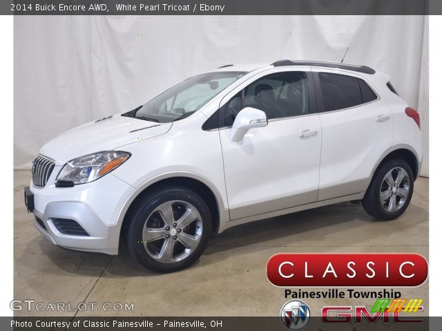 2014 Buick Encore AWD in White Pearl Tricoat